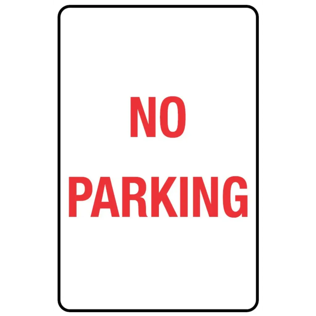 Safety Sign 450 x 300mm - NO PARKING