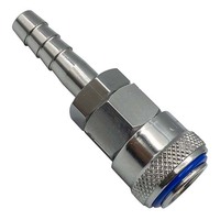 [HOSEF3] 3/8" Nitto Air Line Barbed Coupler