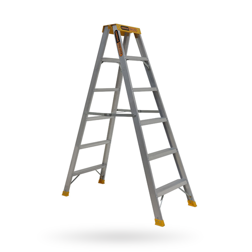 [DBSTEP6AL] 6ft Double Sided Step Ladder - 150kg Industrial