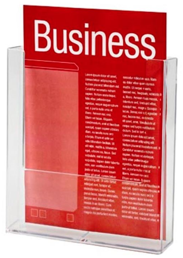 [HOLDERA4] A4 Wall Mounted Brochure Holders (Plastic)