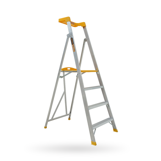 [PLAT4AL] Aluminium Platform Step Ladder 1146mm - 150kg Rated
