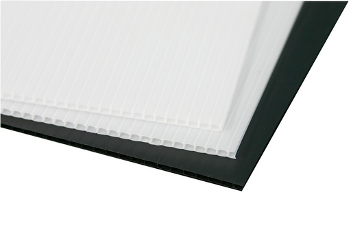 [CORECON24] Coreflute - 2.5mm - 2400 x 1200mm - Black (ea/20Pack)