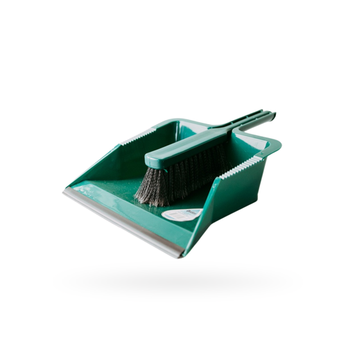[DUSTPREM] Dust Pan and Brush - Large - Heavy Duty
