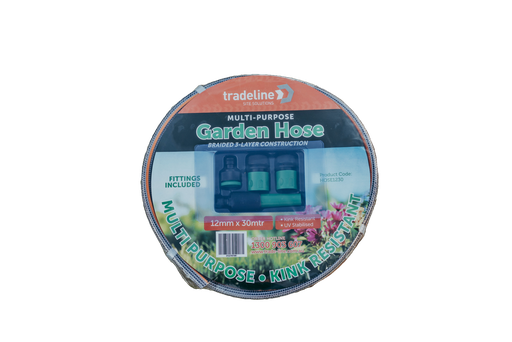 [HOSE1230] Garden Hose 12mm x 30m with Fittings