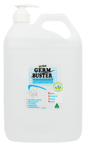 [SANIT5000] Hand Sanitiser Gel 5 Litre - Pump Pack