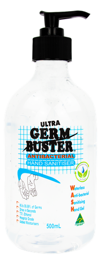 [SANIT500] Hand Sanitiser Gel 500ml - Pump pack