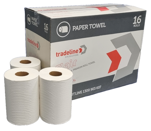 [HTROLL] Hand Towel Rolls 180mm x 80m (Box of 16) - Premium