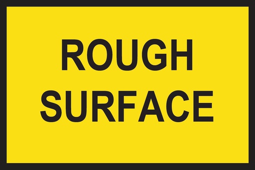 [SIGNT3-7A] Metal Sign Boxed Edge 900 x 600mm - Rough Surface