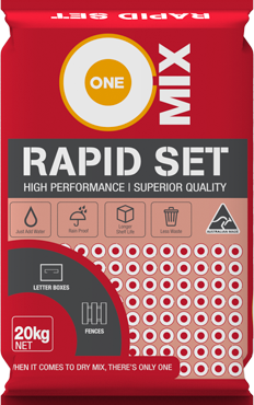 [RAPIDSET] Rapid Set Concrete 20kg (ea/48 per pallet)