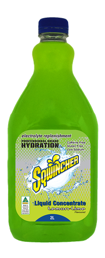 [SQWINCH2LL] Sqwincher 2L Concentrate (1:10) - Lemon/Lime (ea/Box of 6)