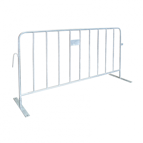 [CCBGAL] Galvanised Crowd Control Fence/Event Fence (CCB) 1.1m x 2.1m - Includes Feet & Pins