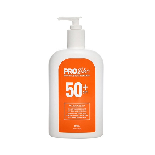 [SUNSCR500] Sunscreen 500ml Pump Pack - 50+