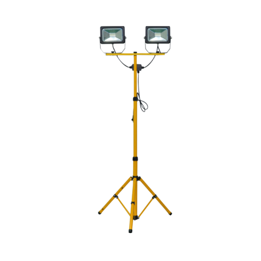 [FLTWINLED] Ultracharge 2 x 20W LED Work Flood Light with 1.6m Tripod