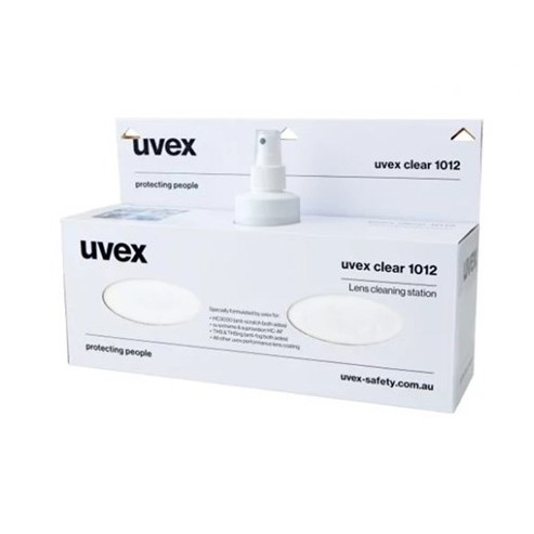 [PRO1012] Uvex Lens Cleaning Disposable Station Complete with tissues and cleaner