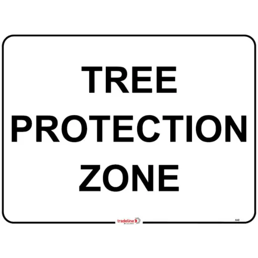 Safety Sign 600 x 450mm - Tree Protection Zone