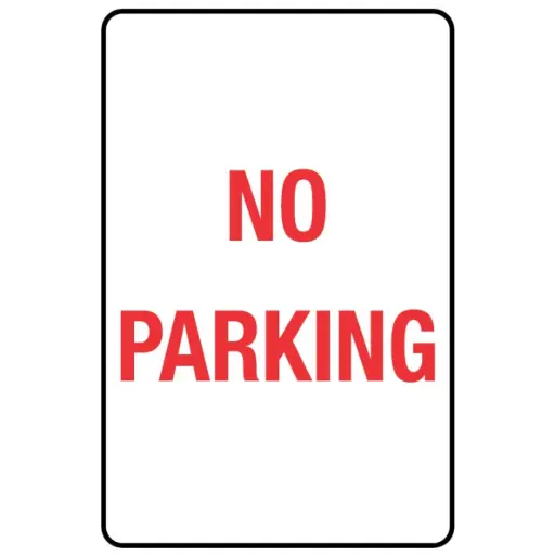 Safety Sign 450 x 300mm - NO PARKING